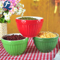 Colorful Heat Resistant Round Large Ceramic Bowl